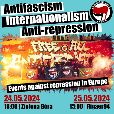 antifa international repression SLIDE1