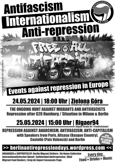 Antifa International Repression_Plakat_Flyer grey