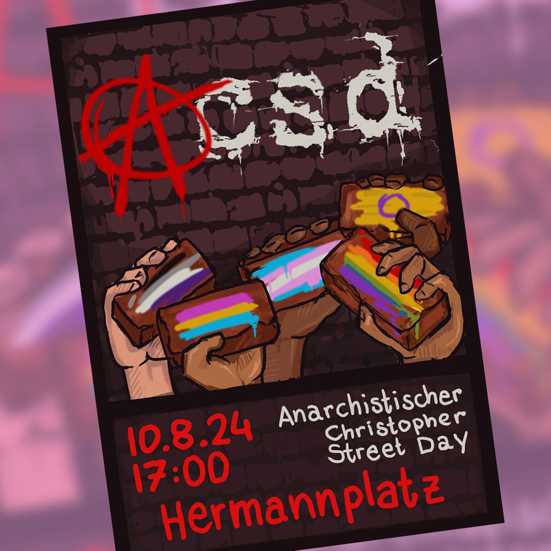 Anarchistischer Christopher Street Day (ACSD) 2024