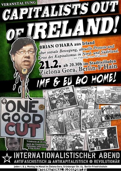Brian O Hara über soziale Kämpfe in Nord und Südirland