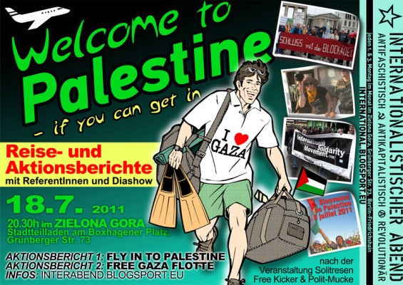 palestine web poster zielona gora