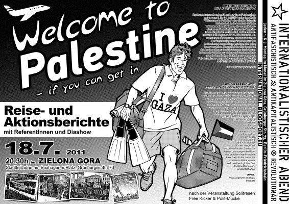 plakat palestine black white print