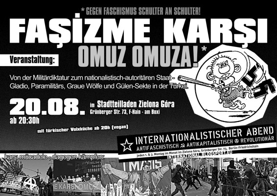 fasizme turkye poster