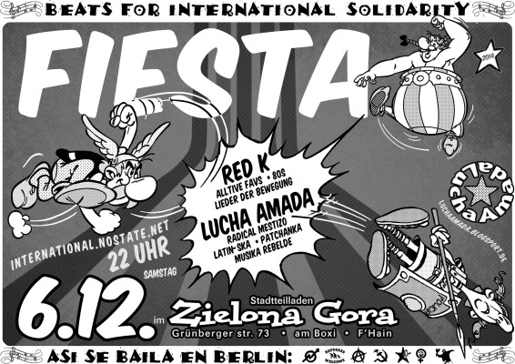soliparty ia luchaamada poster bw a3