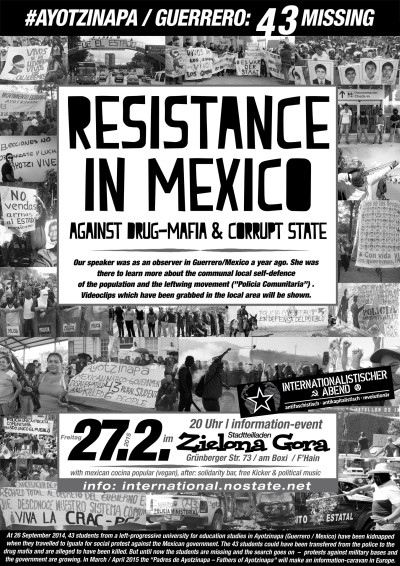 resistance mexico guerrero poster print