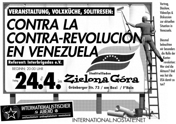 contra revolucion venezuela plakat print