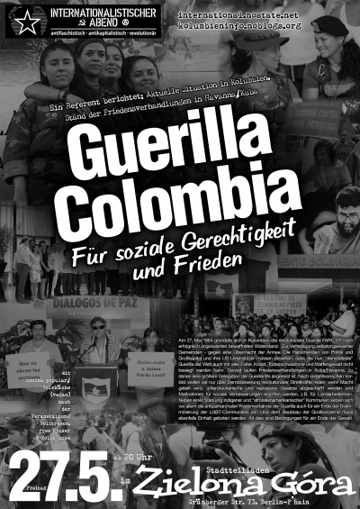 kolumbien guerilla plakat Farc