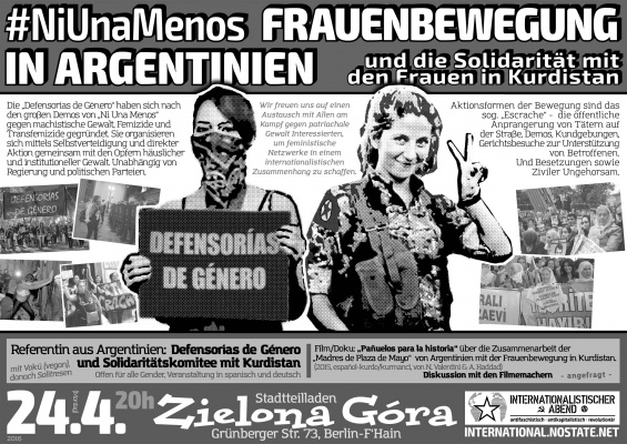 ni una menos defensorias de genero argentina