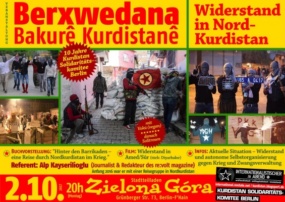 hinter den barrikaden nord kurdistan color