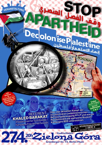 Decolonise Palestine Stop Apartheid color
