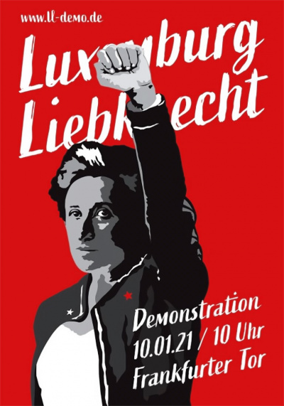 Luxemburg Liebknecht Demo