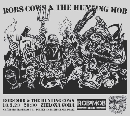 Solikonzert ROBs MOB and The Hunting Cows