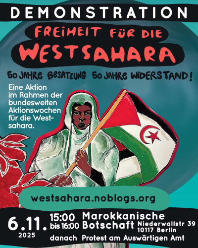 Demo marokkanische Botschaft Berlin2