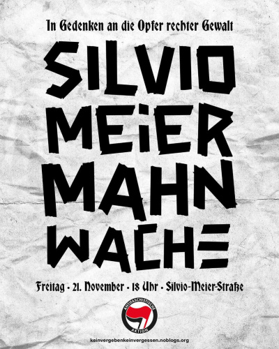 Silvio Meier Mahnwache