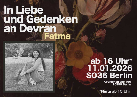 Gedenken an Genossin Fatma
