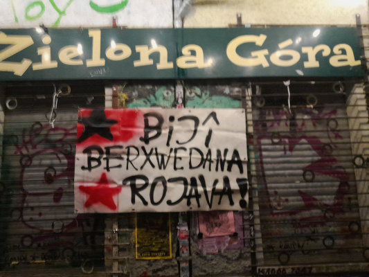 Solidaritaet mit Rojava Zielona