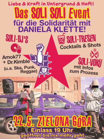 Das SOLI SOLI Event fuer Solidaritaet mit Daniela Klette