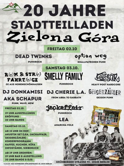 20 Jahre Stadtteilladen Zielona Gora